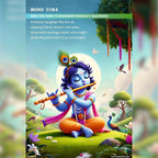Bhagavad Gita for Kids ( Hindi + English + Gujarati + Marathi )  Bonus + Colouring Book & Stickers