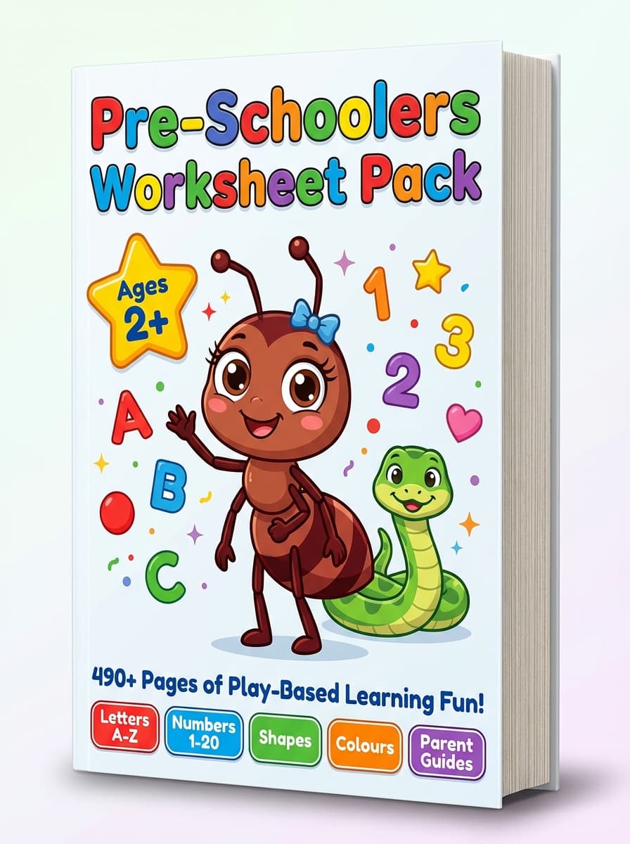 Worksheets your toddler will actually love