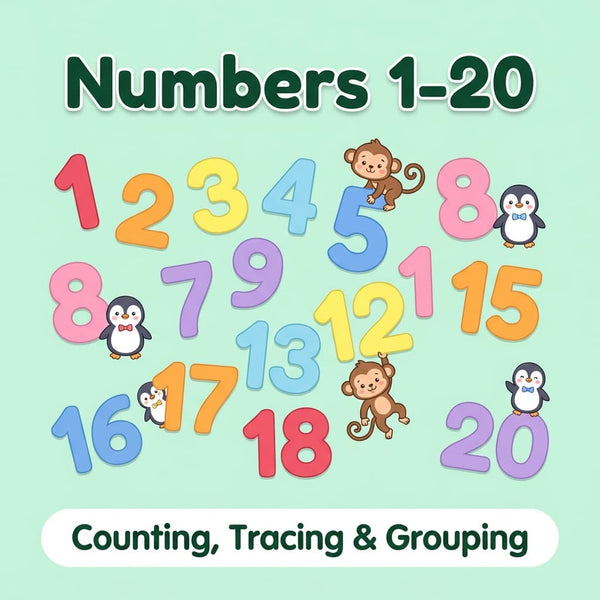 Numbers 1–20